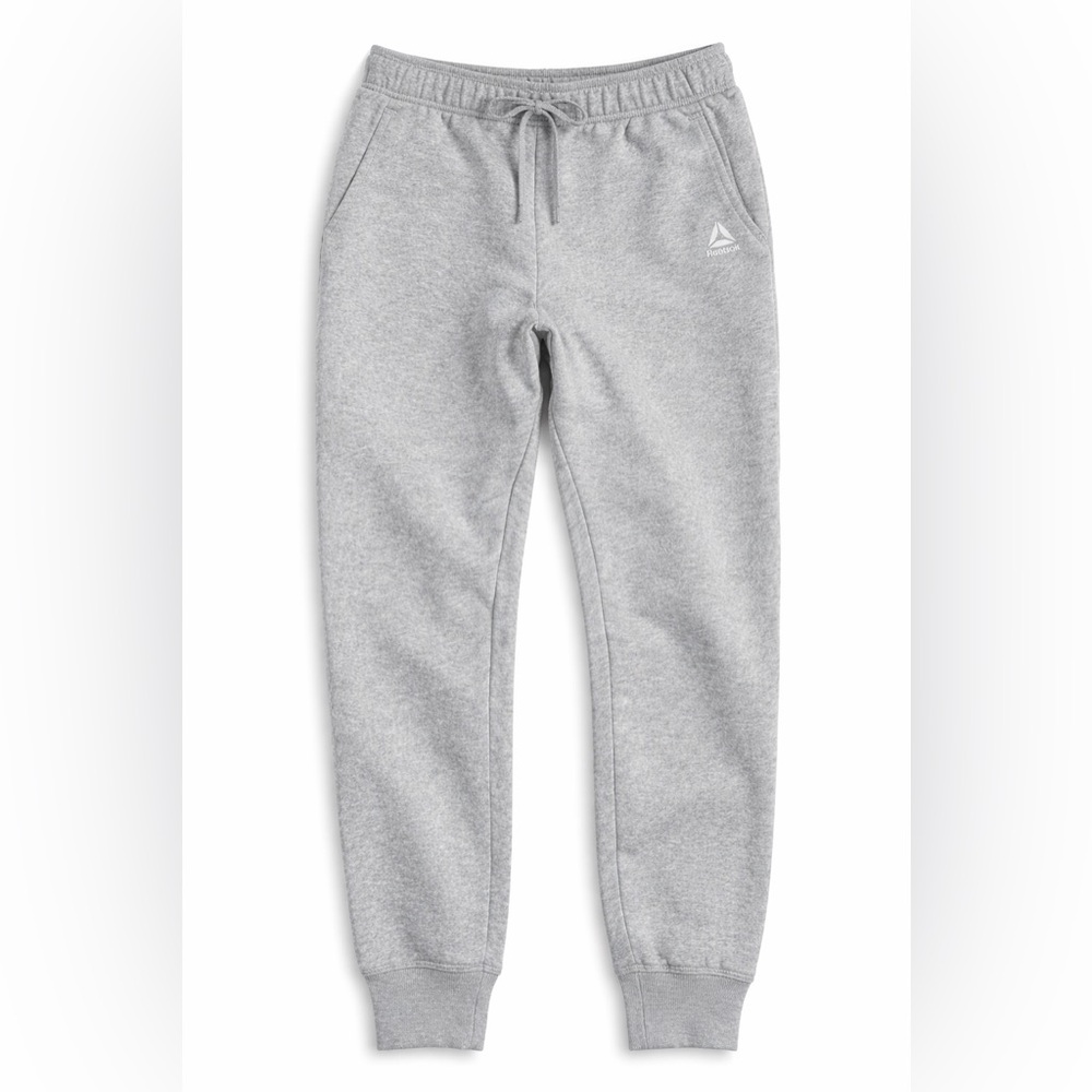 Reebok women’s Heather, gray jogger sweatpants pants